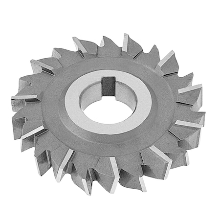 8 X 38 X 112 Bore HSS Staggered Tooth Milling Cutter